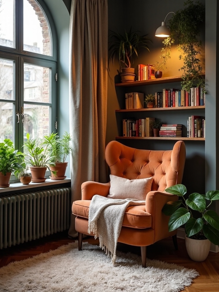 cozy personalized comfortable inviting reading nook