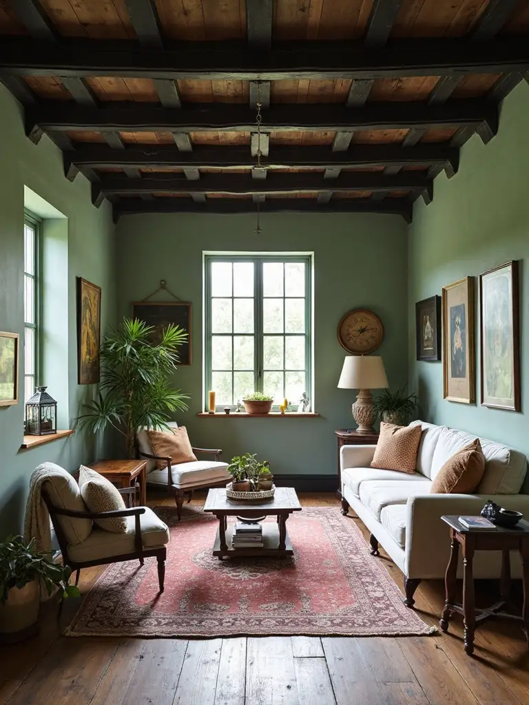 cozy rustic farmhouse sophistication
