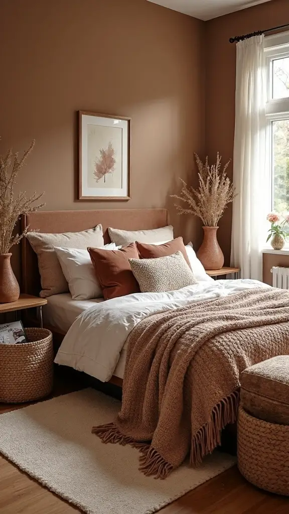 cozy textiles enhance bedroom comfort