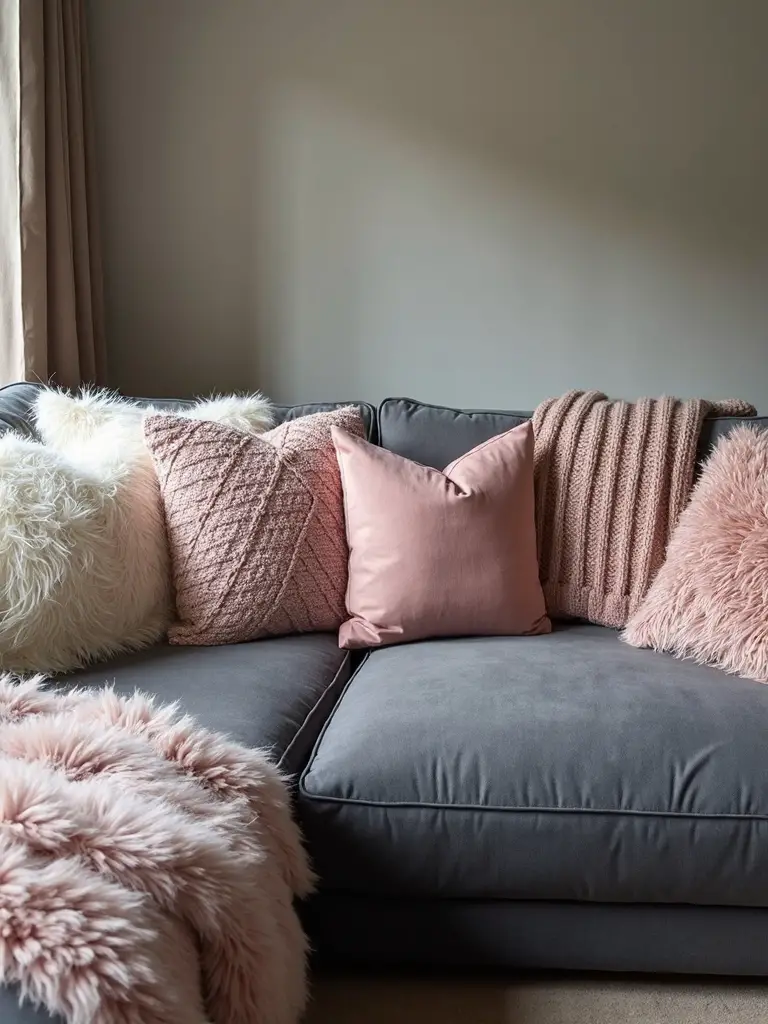 cozy textiles transforming minimalist spaces