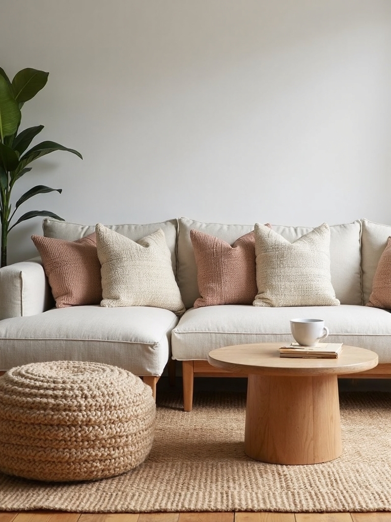 cozy textured minimal sophisticated