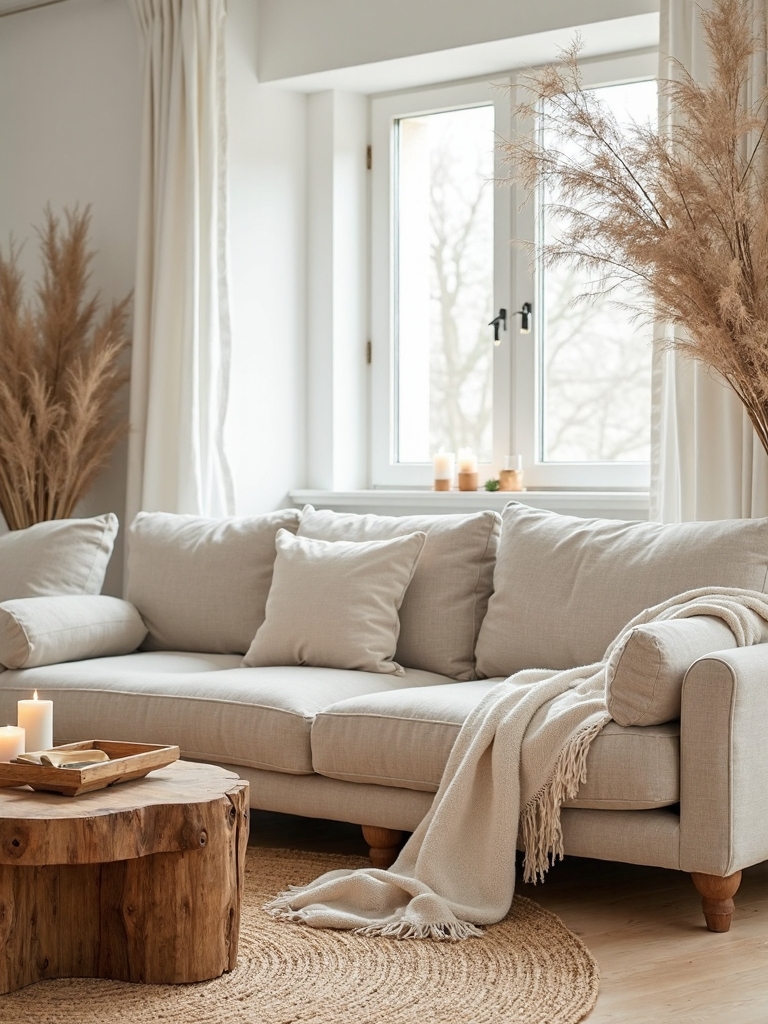 curated calming neutral toned sanctuary