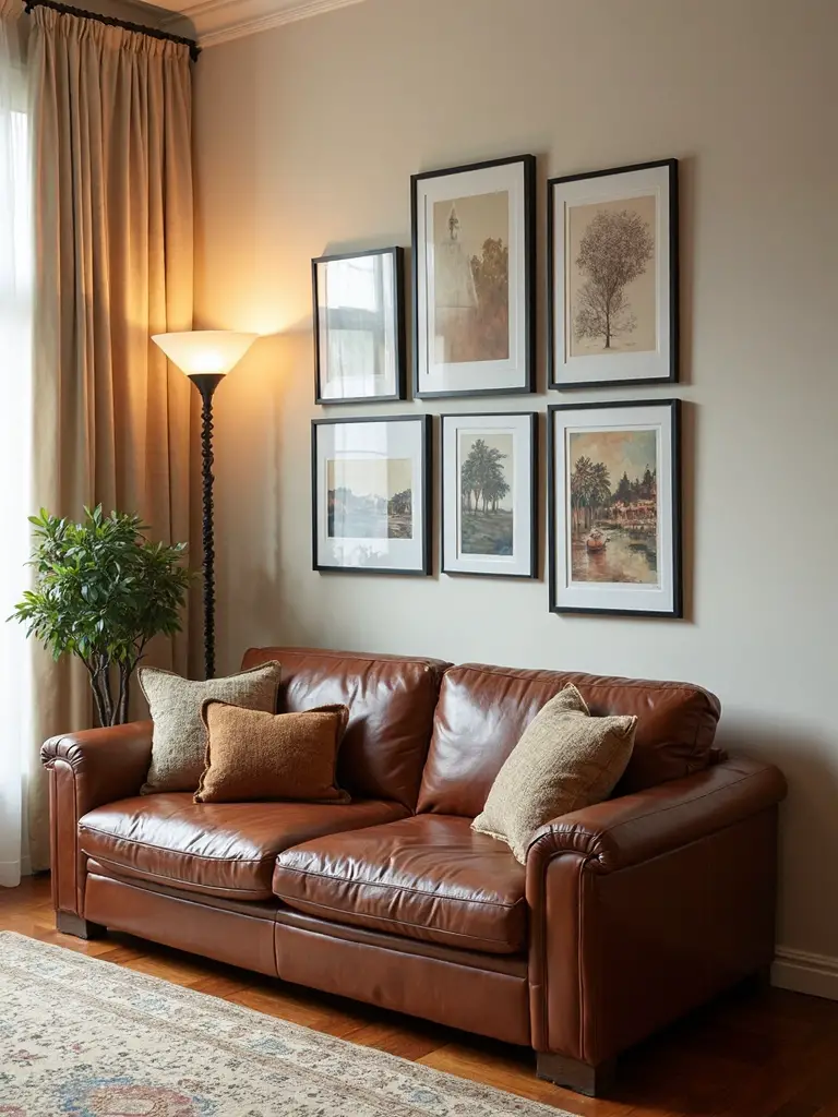 curated gallery wall personalized sanctuary