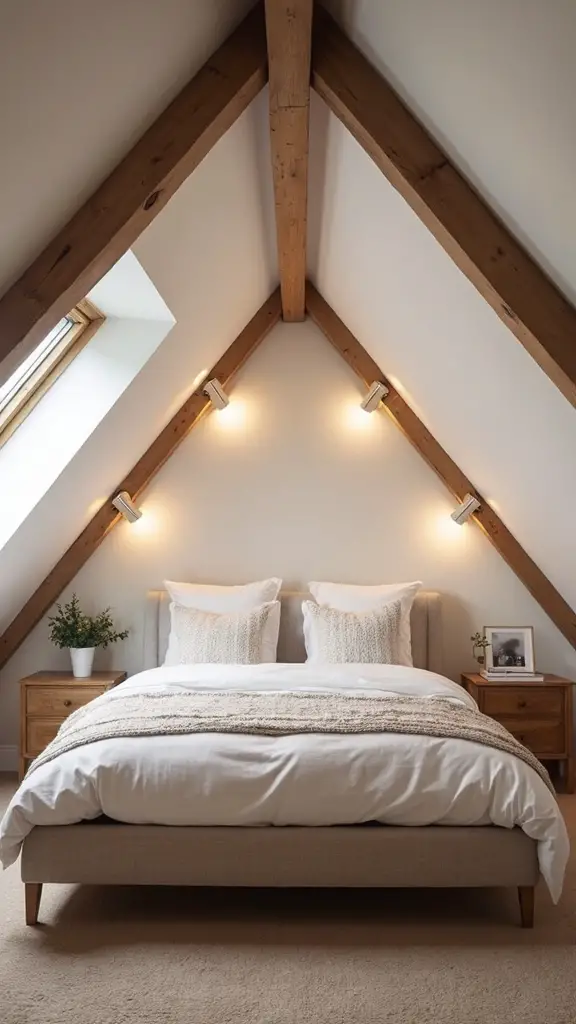 customizable layered even illumination for attic lofts
