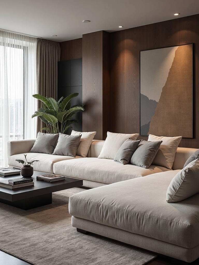 customizable modular geometric contemporary