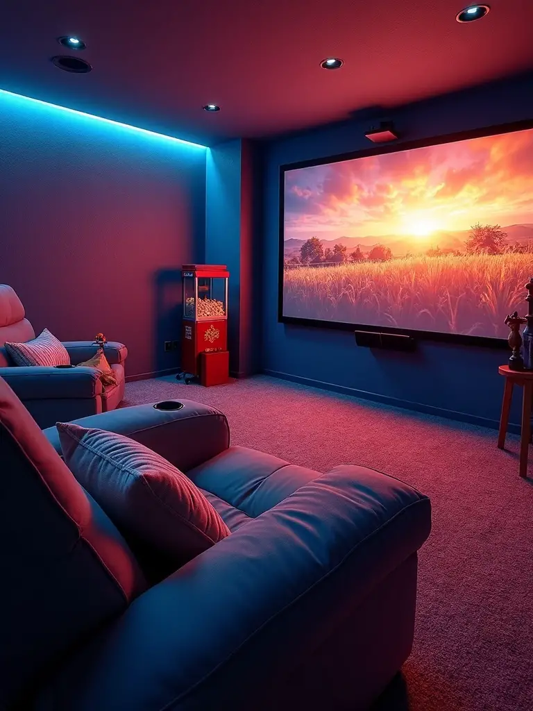 dedicated home theater entertainment experience