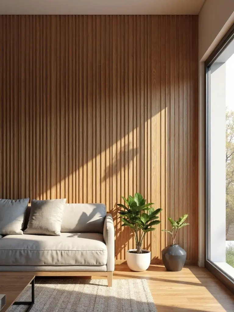 dimensional wood wall accent panels