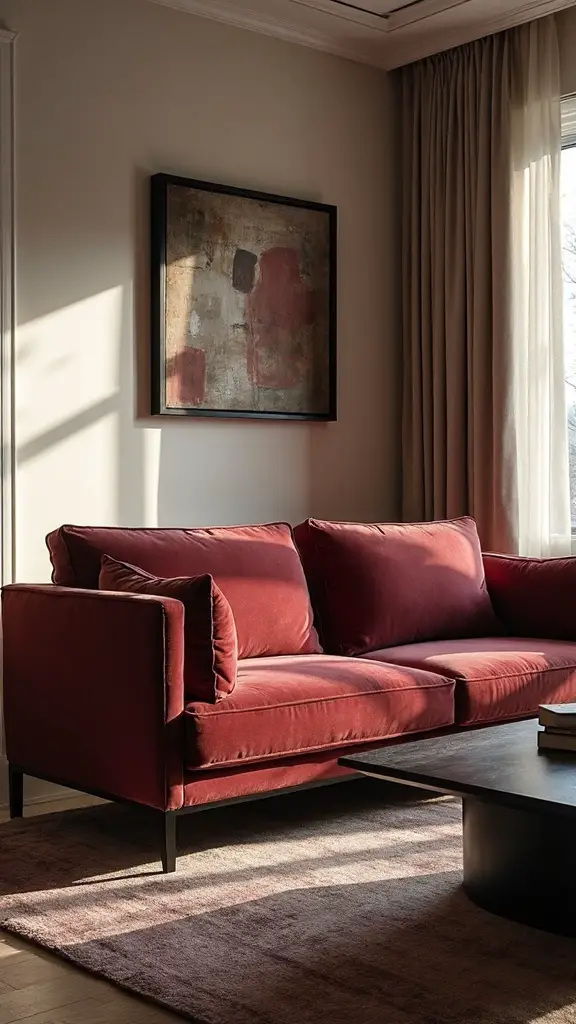 dramatic earthy color contrast composition