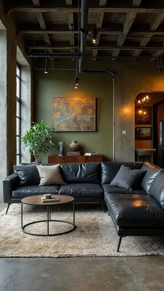 dramatic earthy industrial harmonious