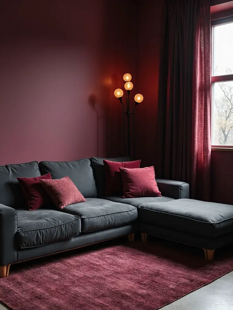 dramatic moody sophisticated jewel toned