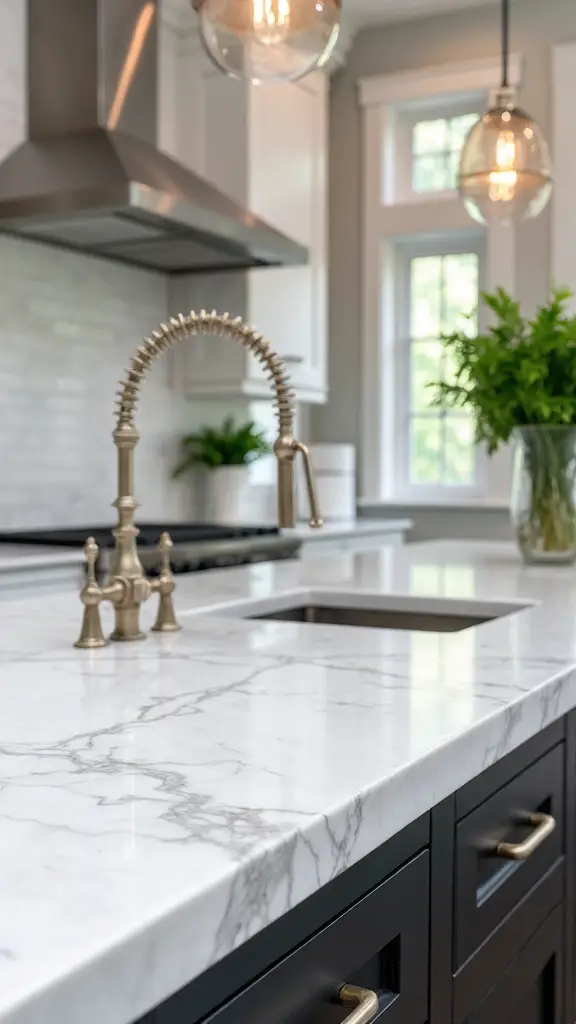 durable elegant quartzite kitchen countertops