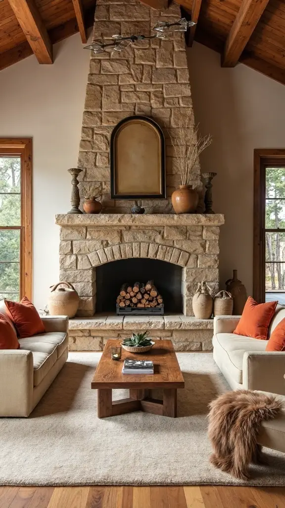 earthy cozy grounding natural