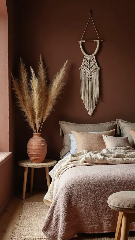 earthy grounded bohemian relaxation