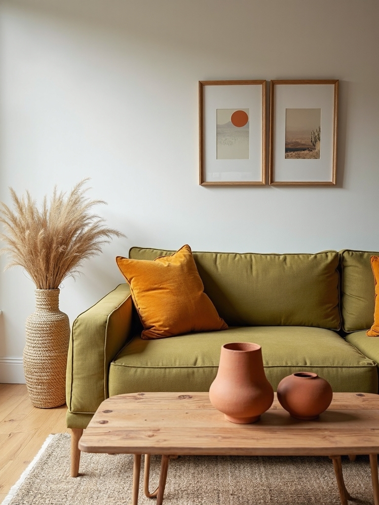 earthy minimalism with crisp sophistication