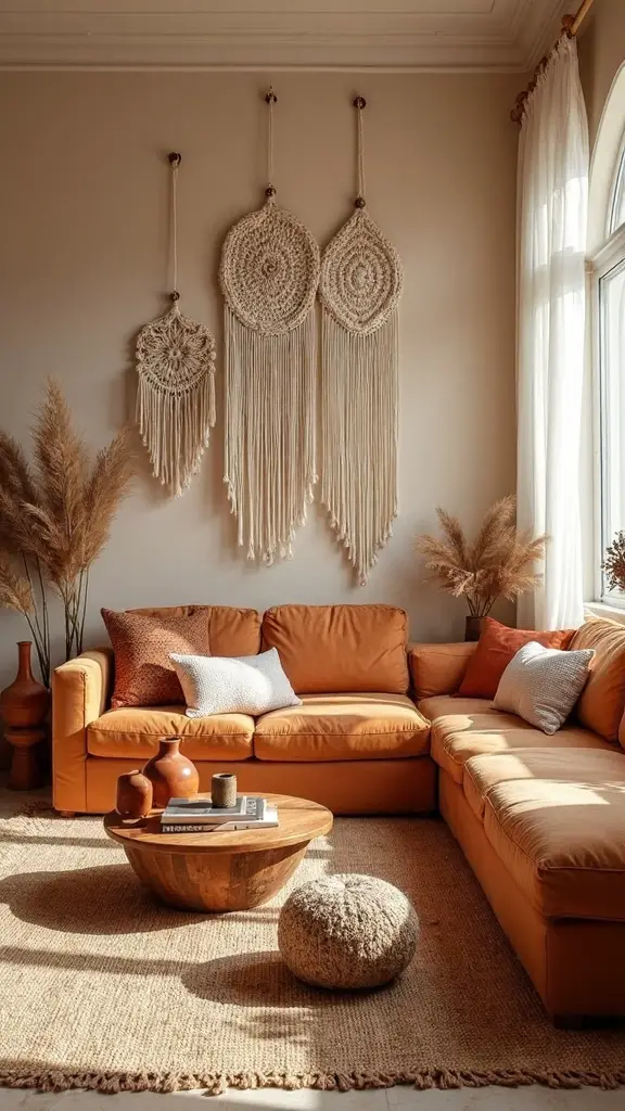 earthy refined bohemian inviting
