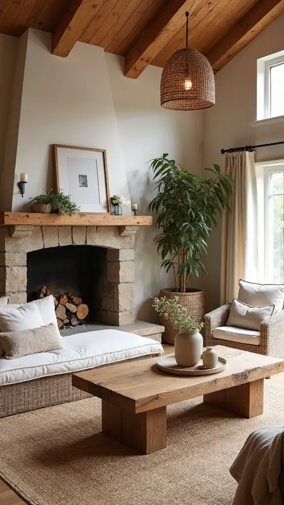 earthy rustic organic natural