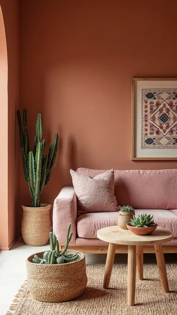 earthy tranquil minimalist sanctuary