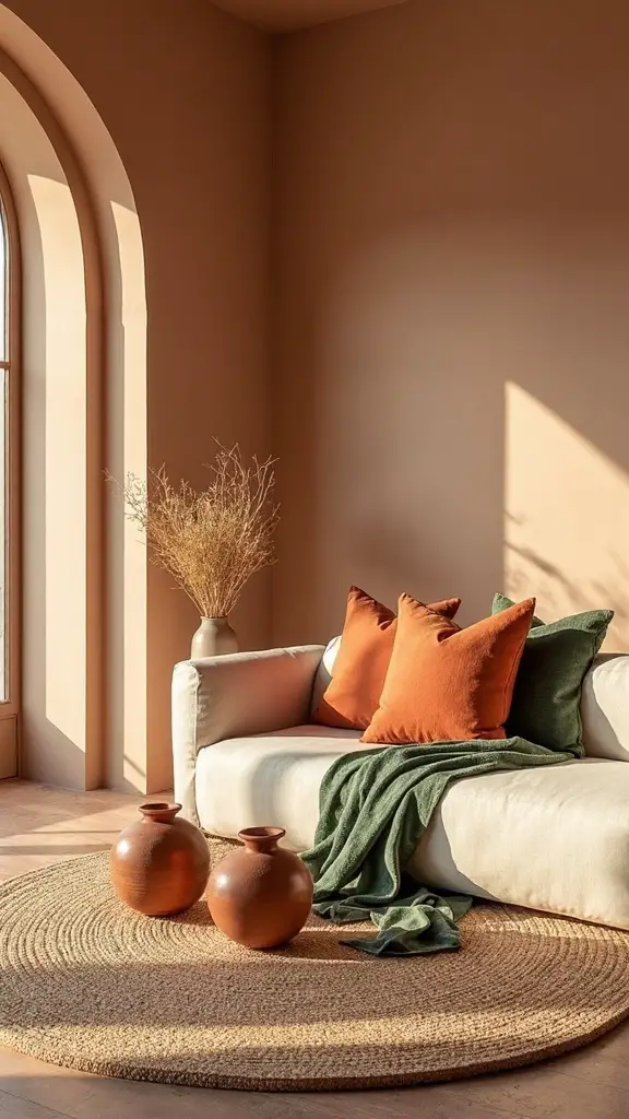 earthy warm tribal grounded