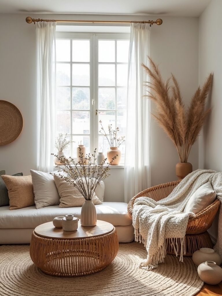 eclectic layered textured boho minimalist