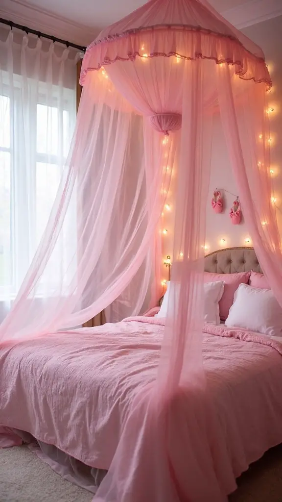 enchanting princess like ballerina s bedroom atmosphere