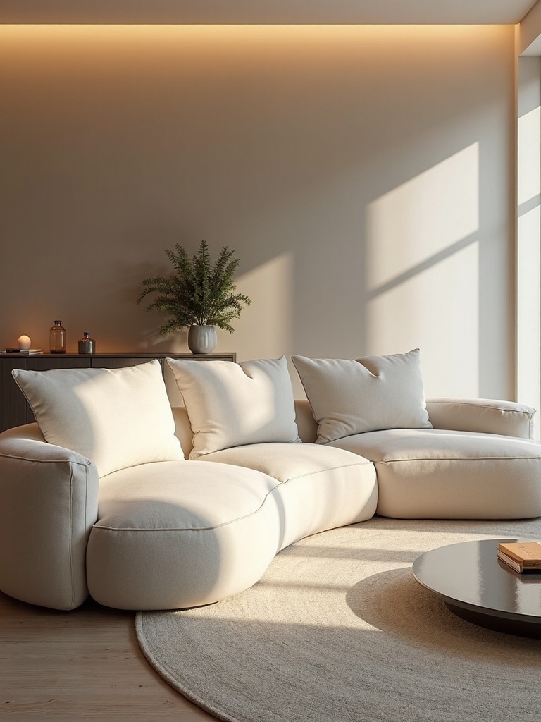 enveloping intimate minimalist comfortable