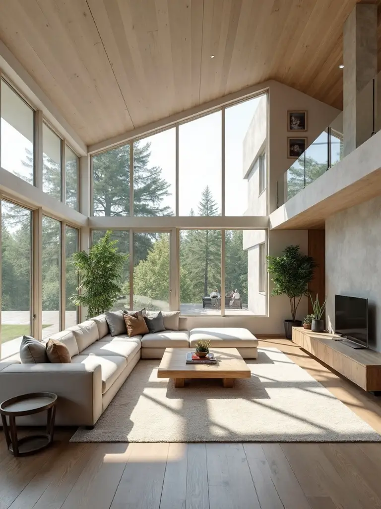 expansive cozy balanced focal