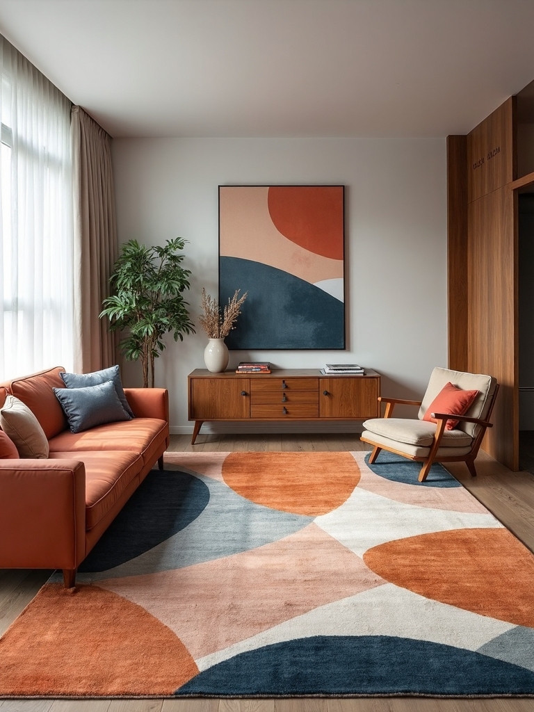 expressive abstract art inspired carpet designs