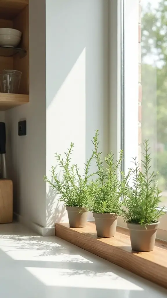 functional herbs enhance japandi interiors