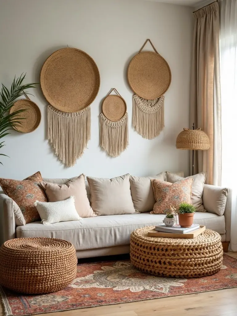 functional storage as decorative elements