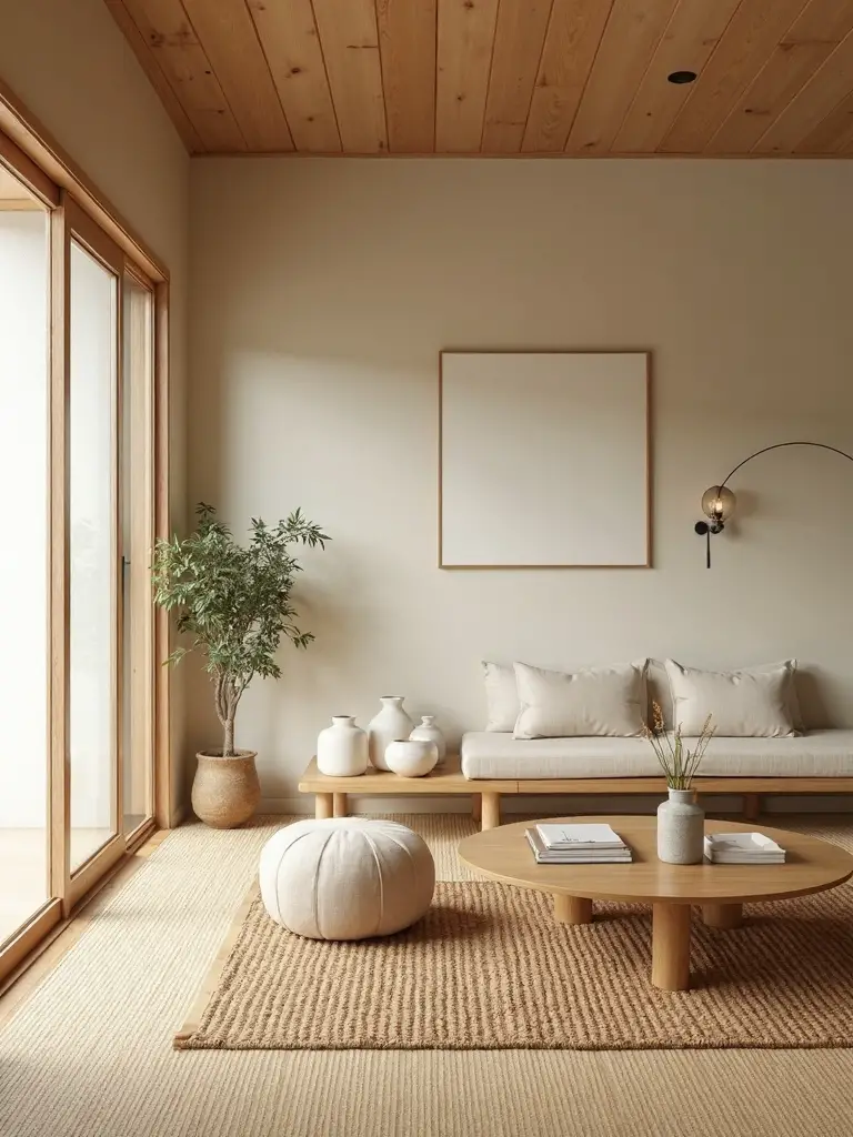 grounding japanese warmth in minimalist style