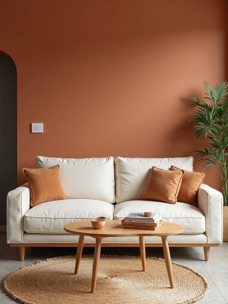 grounding minimalism through earthy hues