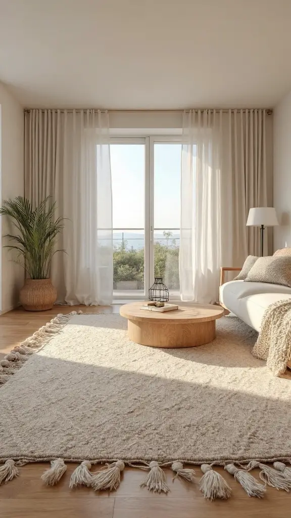 handwoven geometric patterns visual harmony open floor