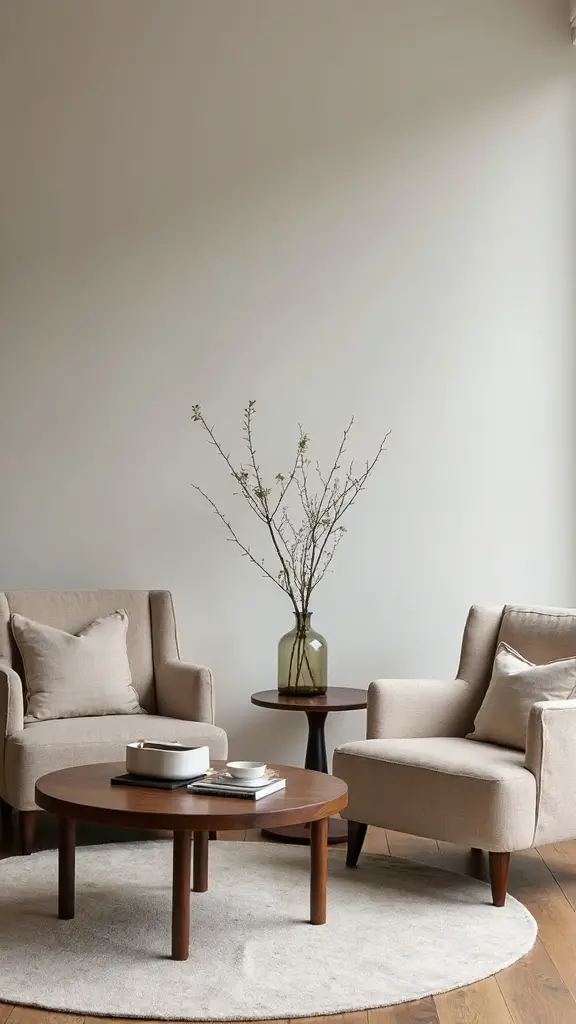 harmonious functional minimalist tranquil