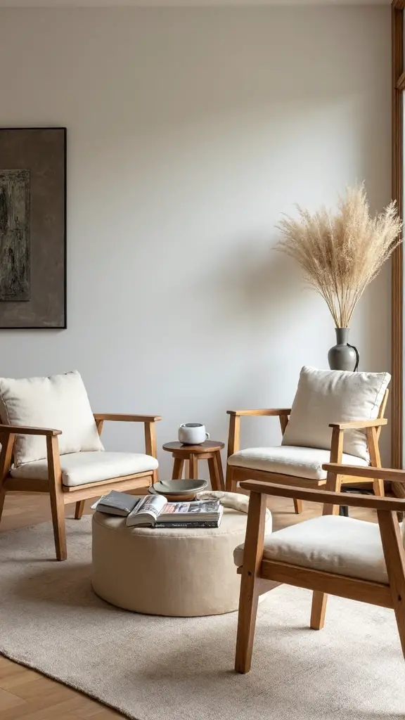 harmonious minimalist intimate comfortable