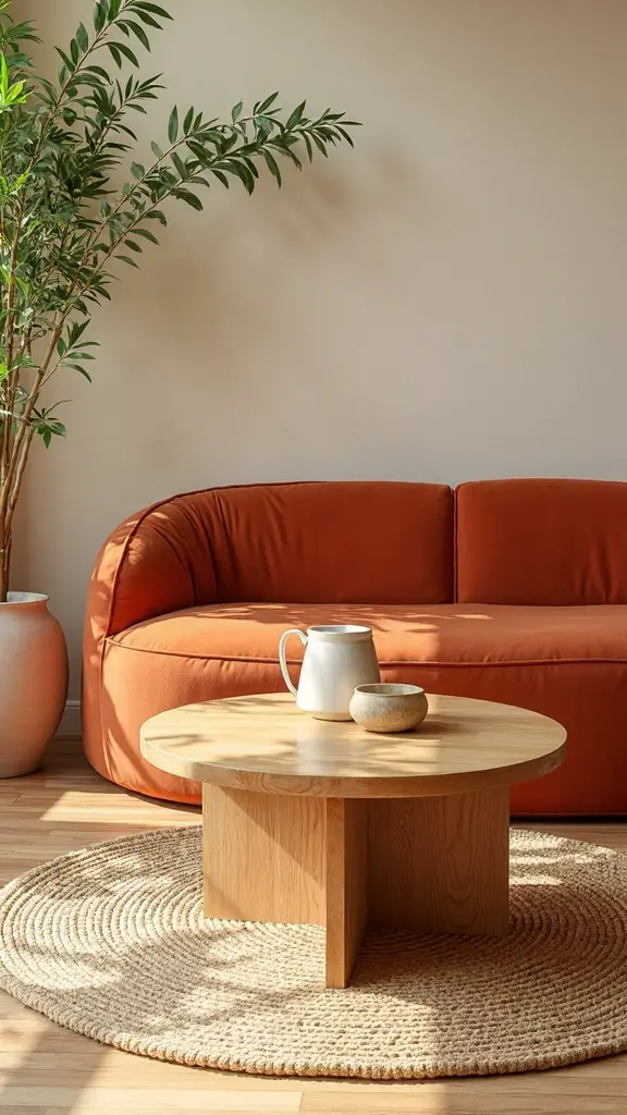 harmonious organic curved sofas