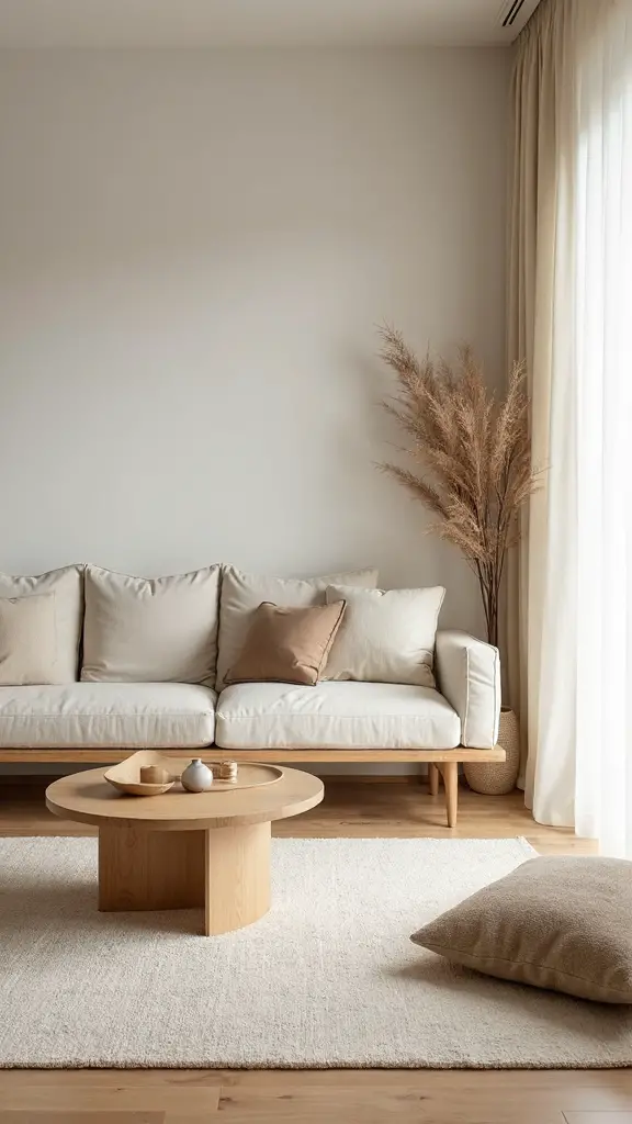 harmonious refined serene neutral