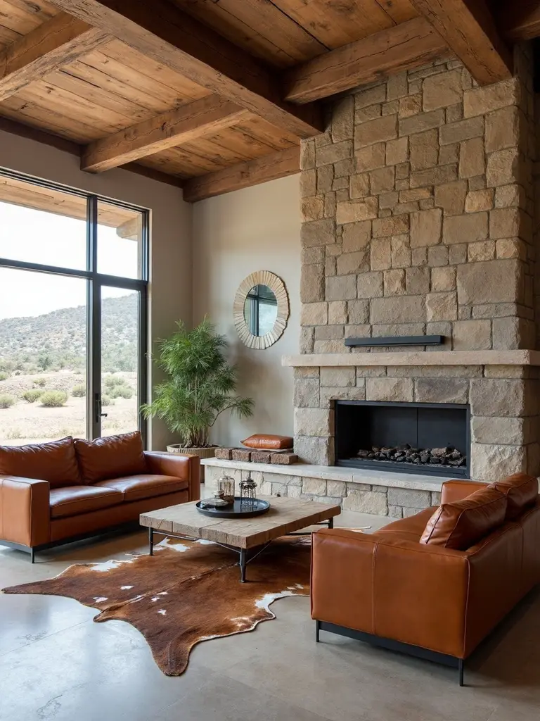harmonizing contemporary and western design