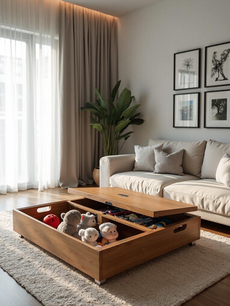 hidden storage coffee tables