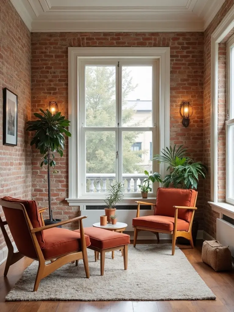 intentional vintage modern design contrast