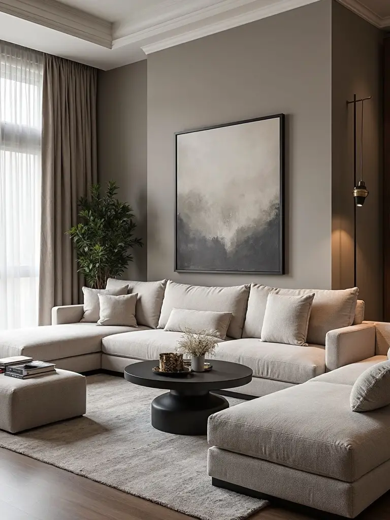 intimate conversation seating arrangement