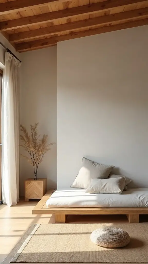 intimate minimalist harmonious zen inspired
