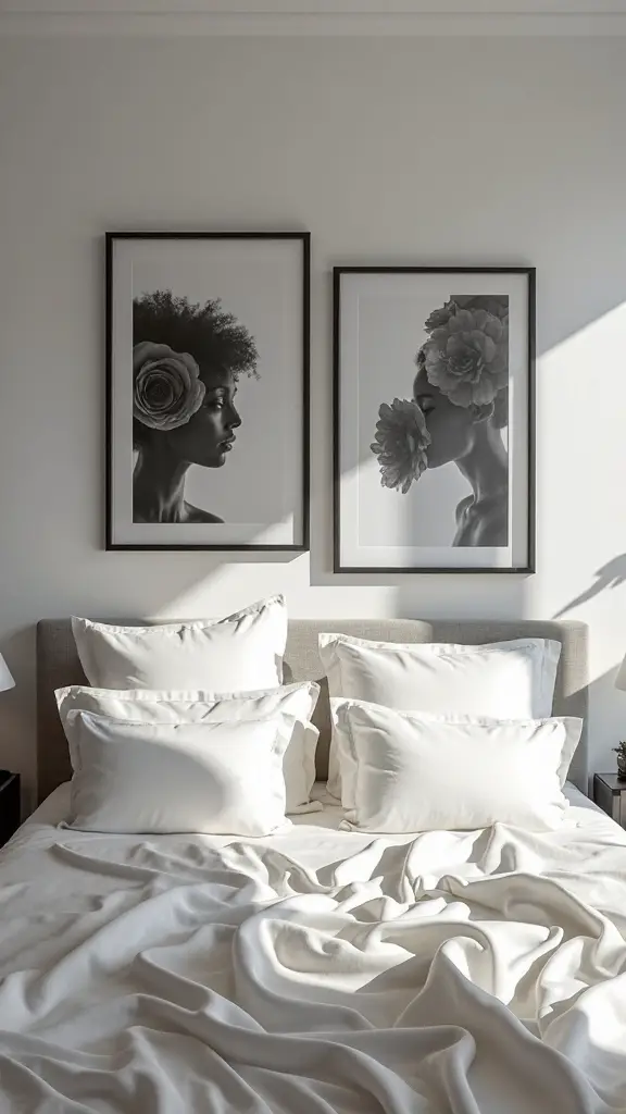intimate minimalist sensual black and white photography