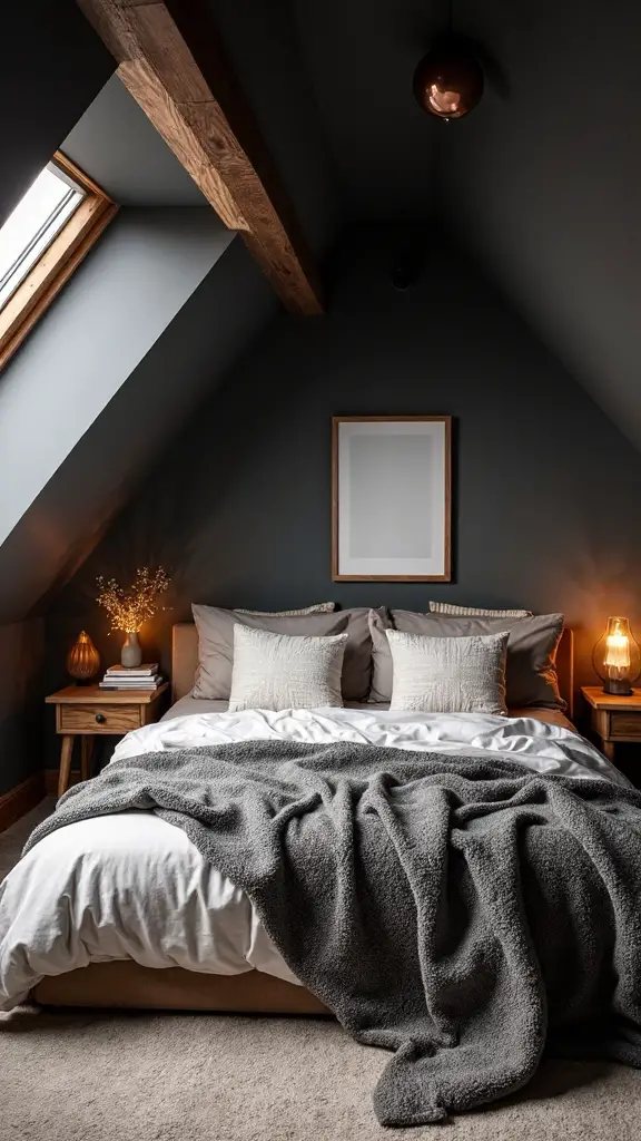 intimate moody cocooning tranquil
