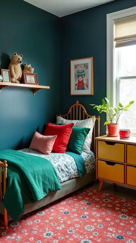 jewel toned midnight blue adventurous sophisticated sanctuary