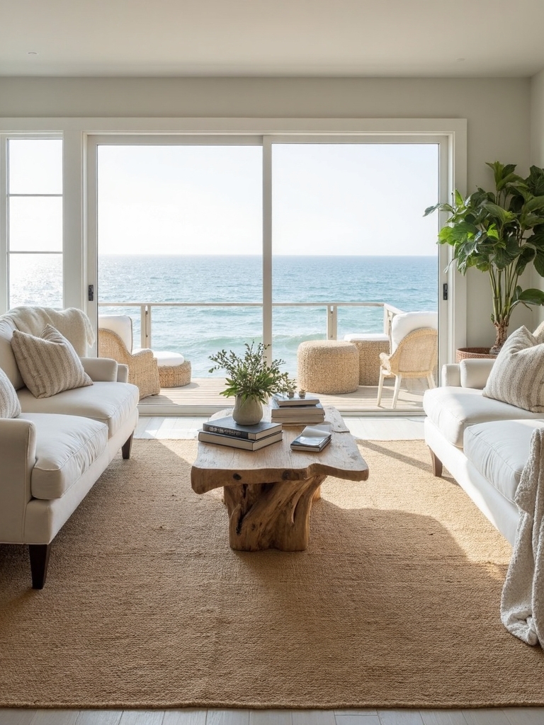 layer rugs for visual depth