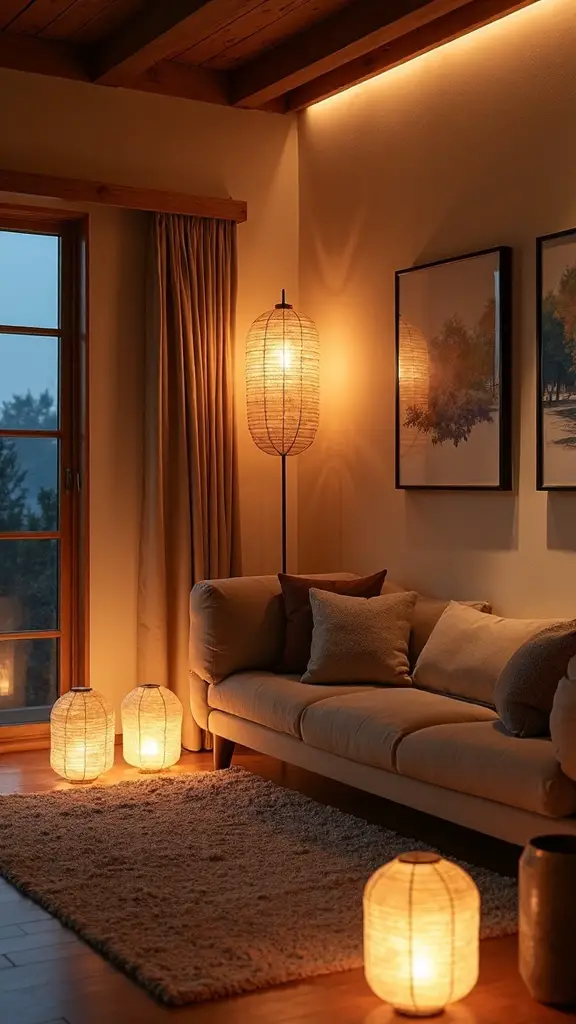 layered ambient functional adjustable lighting