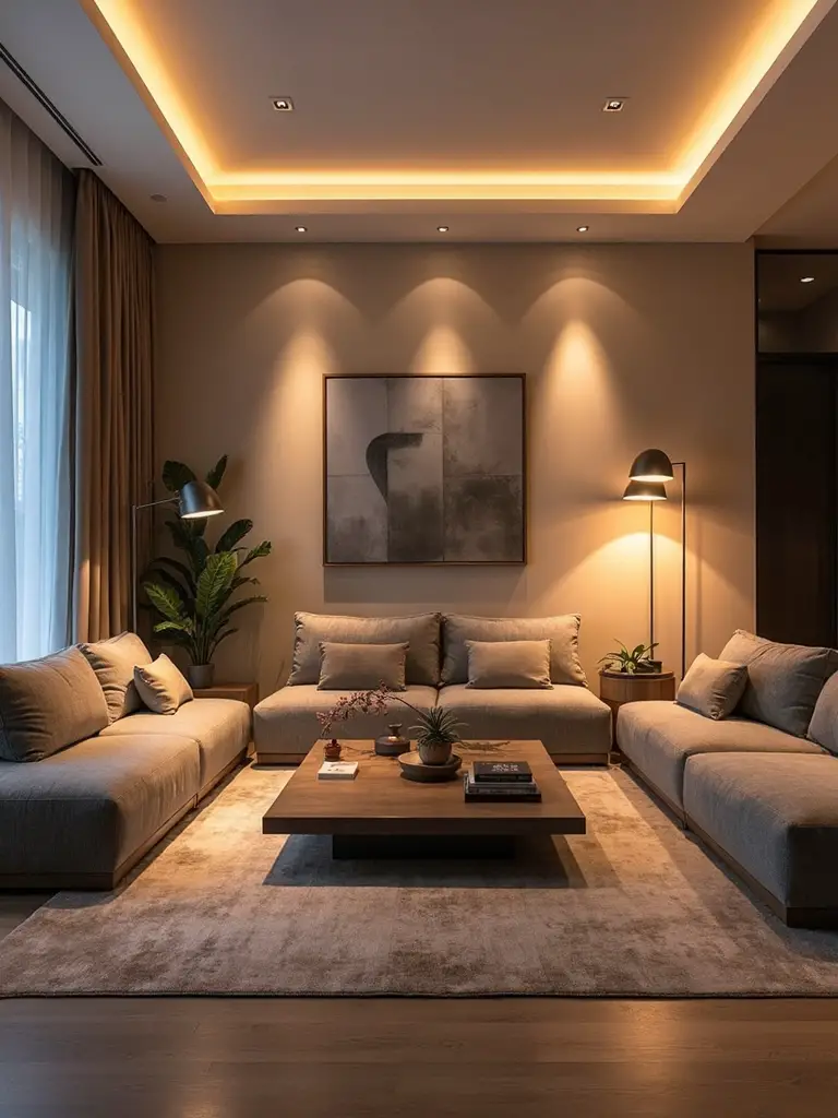 layered balanced versatile atmospheric lighting