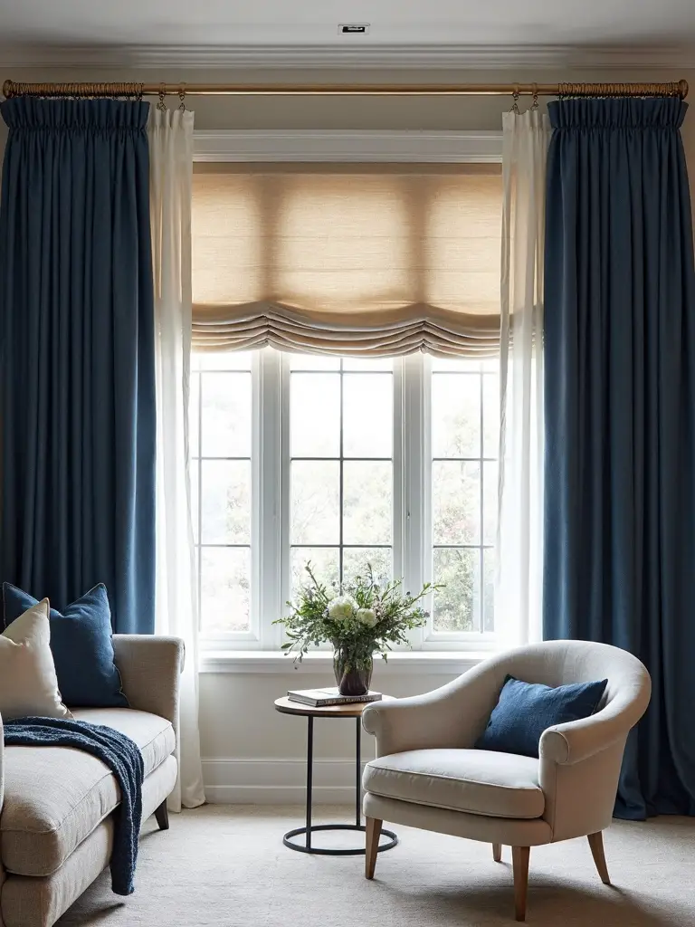 layered customizable window coverings