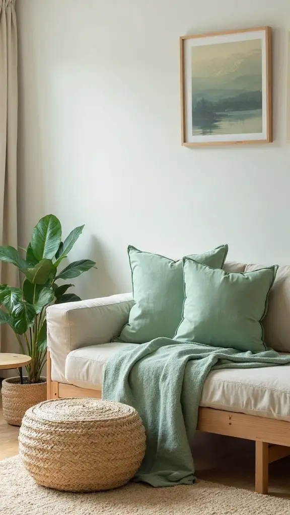 layered muted textured tranquil