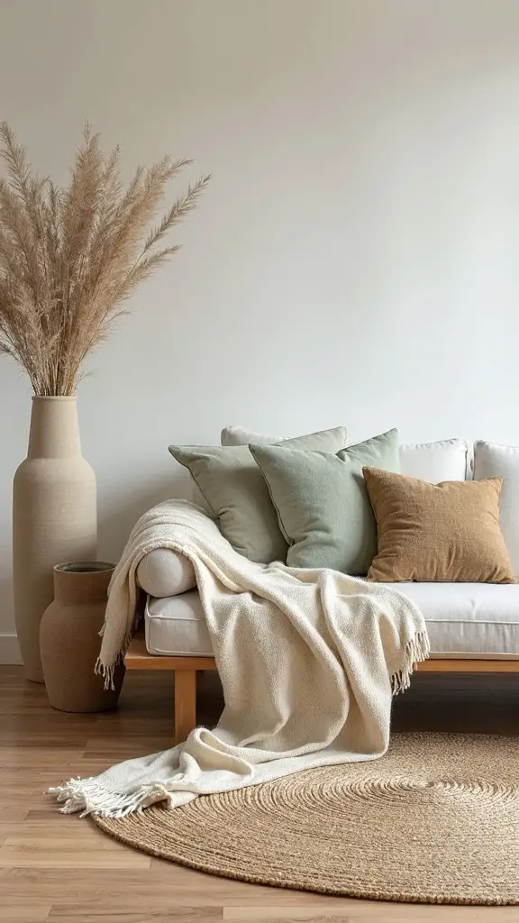 layered neutral tones visual interest